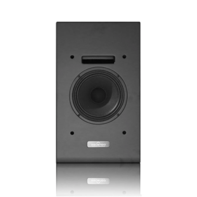 Ascendo 6 1/2 " Coax  Passive Monitor on Wall Speaker - Black (Single)