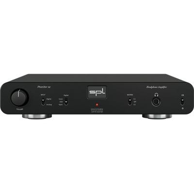 SPL Phonitor se Headphone Amplifier with built-in DAC - Black