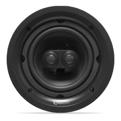 TruAudio PDP-6 Phantom Series, Dual Voice Coil In-Ceiling Speaker, 6.5" Injected Poly Woofer - Sold each