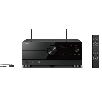 Yamaha Aventage RXA4A 7.2 Ch Powerful Surround Sound with Zone2, HDMI™ 7-in/3-out - Black