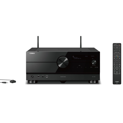 Yamaha Aventage RXA8A 11.2 Channel Powerful Surround Sound with Zone 2/3/4 - Black